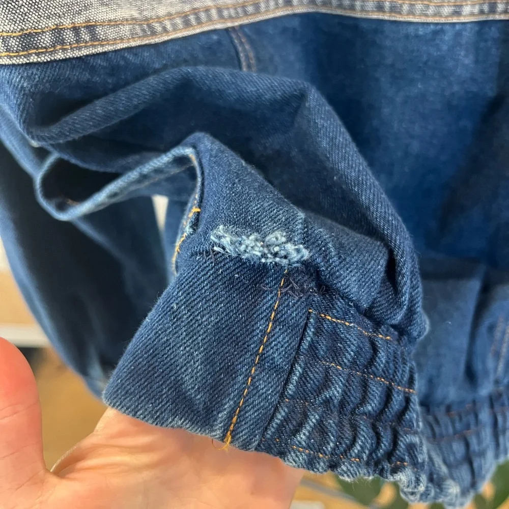 Vintage Men’s HORIZON SPORTSWEAR “The Heartbeat of America” Chevy Jean Jacket - Picture 6 of 7